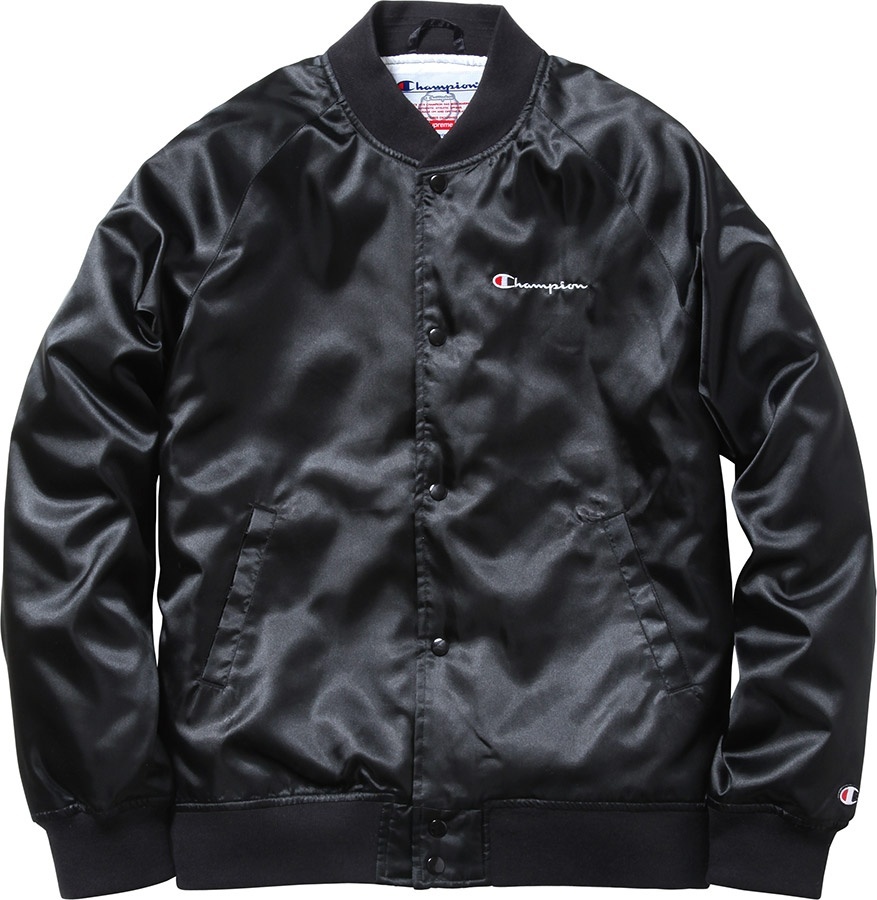 Supreme/Champion® Satin Jacket view 8